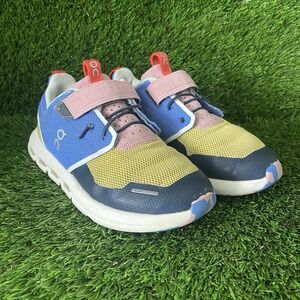 On Cloud Play Kids Size 2K Athletic Shoes Ultramarine Zephyr Unisex Strap